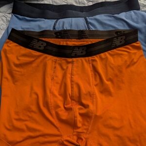 Men's athletic boxer briefs bundle large